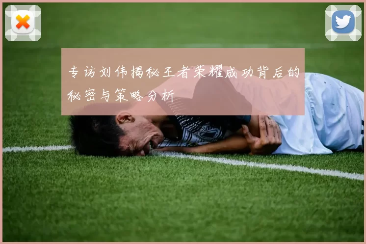 专访刘伟揭秘王者荣耀成功背后的秘密与策略分析
