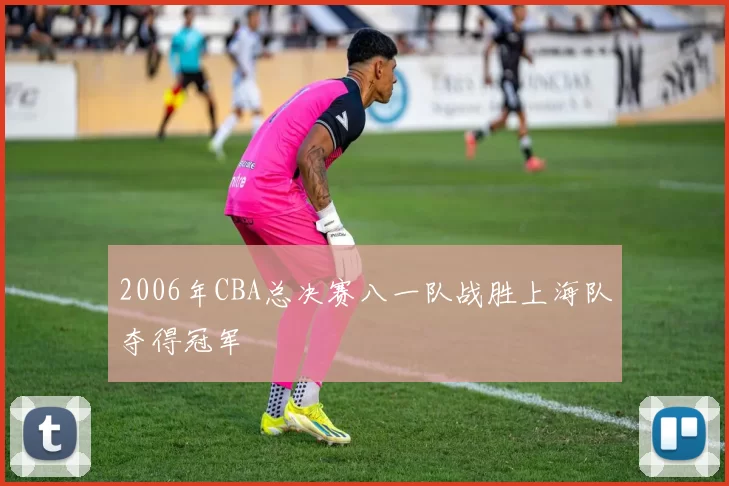 2006年CBA总决赛八一队战胜上海队夺得冠军