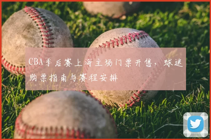 CBA季后赛上海主场门票开售,球迷购票指南与赛程安排