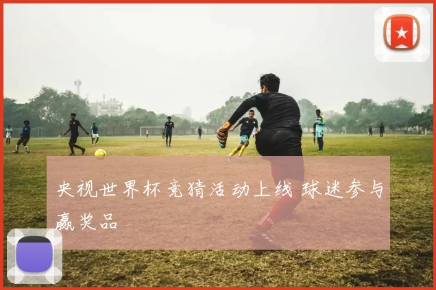央视世界杯竞猜活动上线 球迷参与赢奖品